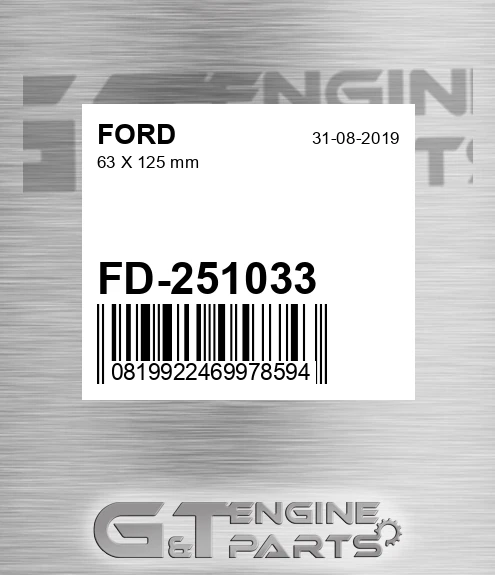 FD-251033 63 X 125 Mm