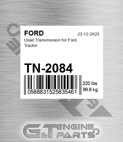 TN-2084 Used Transmission For Tractor