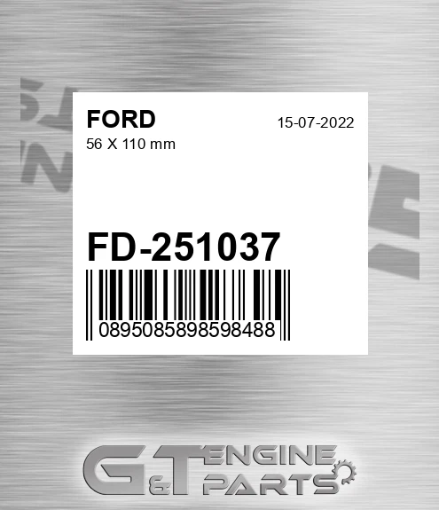 FD-251037 56 X 110 Mm