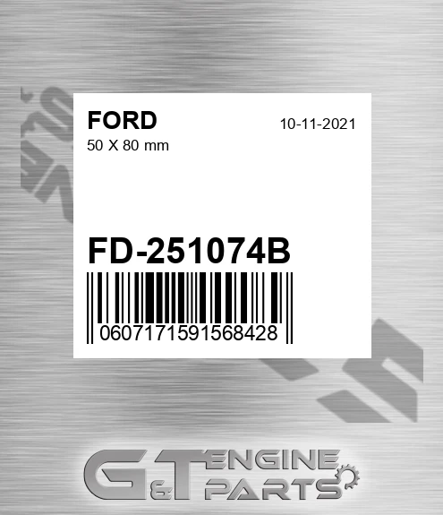 FD-251074B 50 X 80 Mm
