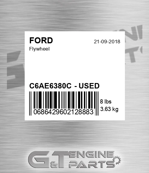 C6AE6380C - USED Flywheel