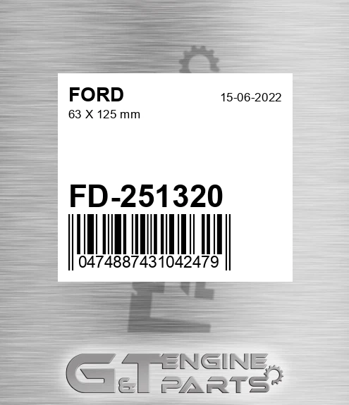 FD-251320 63 X 125 Mm