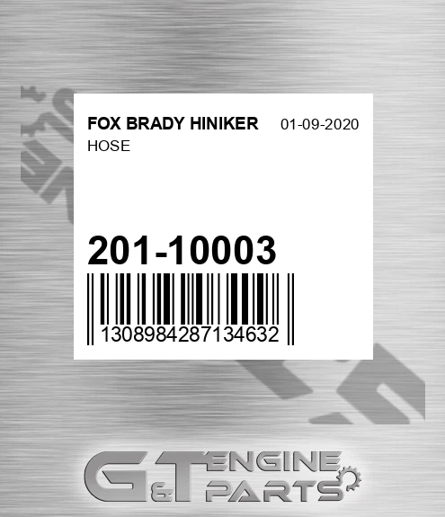 201-10003 Hose