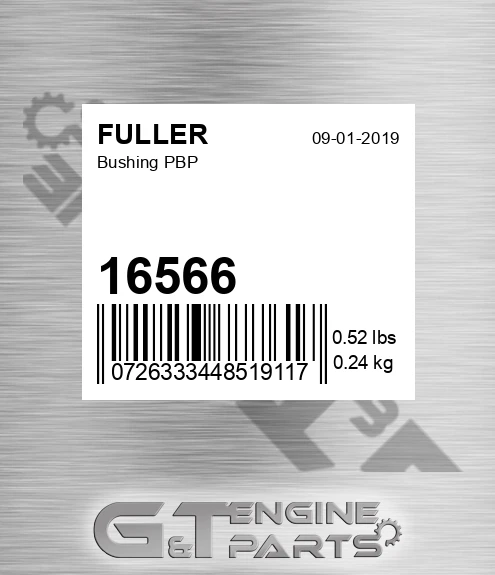 16566 Bushing Pbp