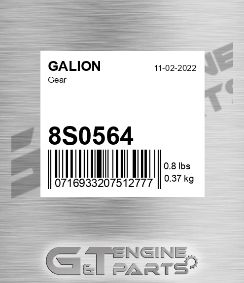 8S0564 Gear