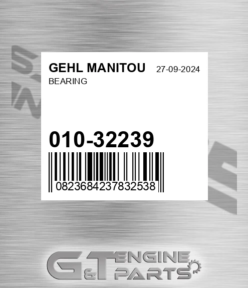 010-32239 Bearing for GEHL MANITOU