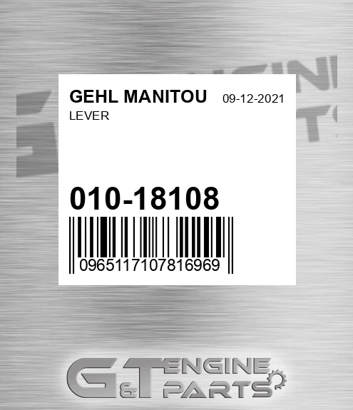 010-18108 Lever for GEHL MANITOU