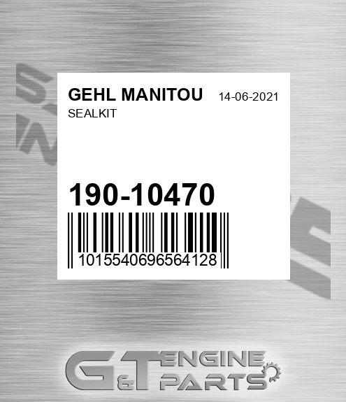 190-10470 Sealkit for GEHL MANITOU