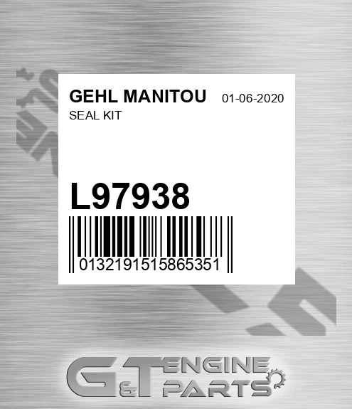 L97938 Seal Kit for GEHL MANITOU