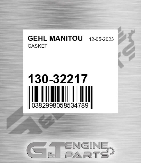 130-32217 Gasket for GEHL MANITOU