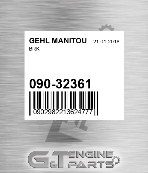 090-32361 Brkt for GEHL MANITOU