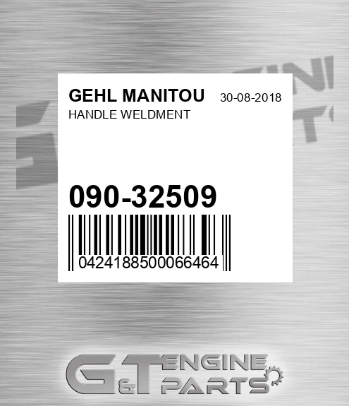 090-32509 Handle Weldment for GEHL MANITOU