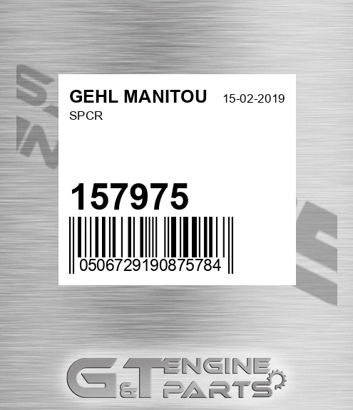 157975 Spcr for GEHL MANITOU