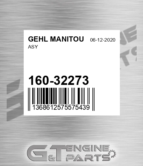 160-32273 Asy for GEHL MANITOU