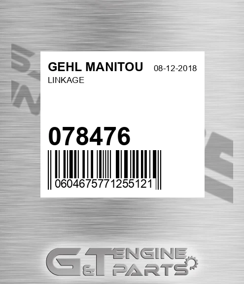078476 Linkage for GEHL MANITOU