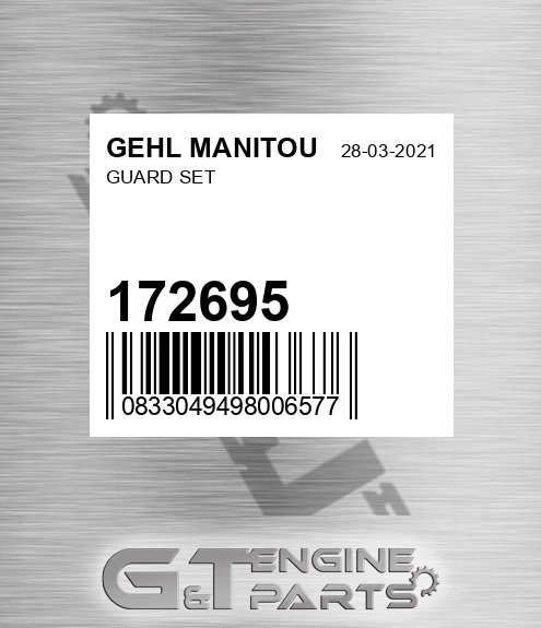 172695 Guard Set for GEHL MANITOU