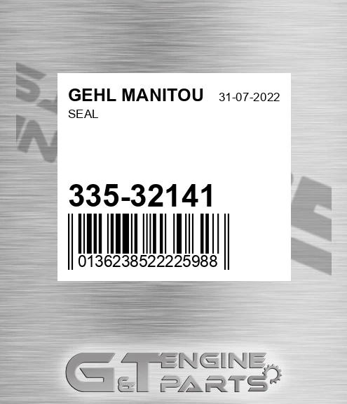 335-32141 Seal for GEHL MANITOU