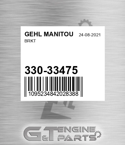 330-33475 Brkt for GEHL MANITOU