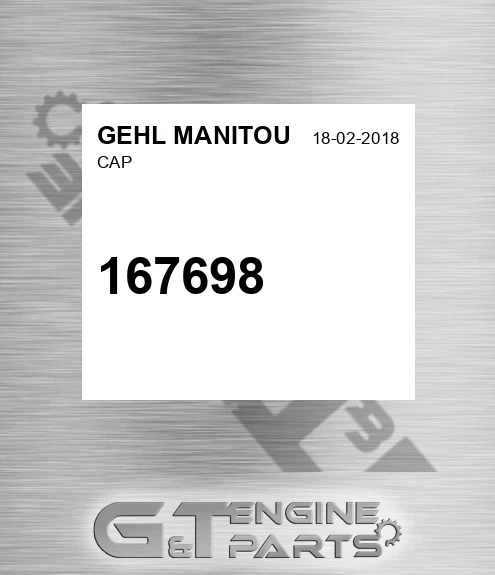 167698 Cap for GEHL MANITOU