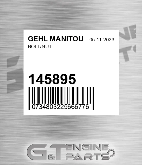 145895 Bolt/nut for GEHL MANITOU
