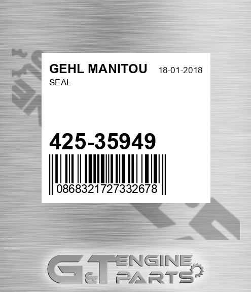 425-35949 Seal for GEHL MANITOU