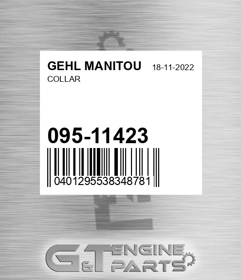 095-11423 Collar for GEHL MANITOU