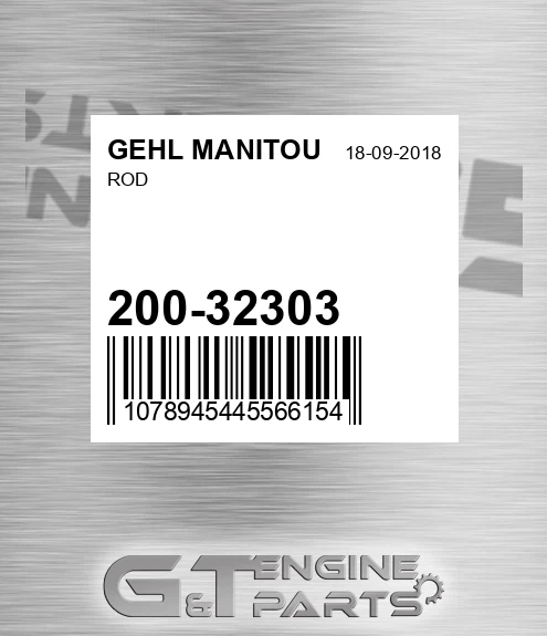 200-32303 Rod for GEHL MANITOU