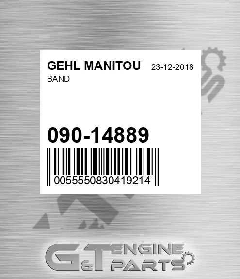 090-14889 Band for GEHL MANITOU