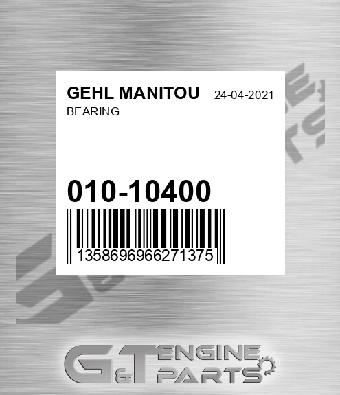 010-10400 Bearing for GEHL MANITOU