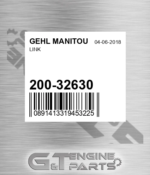 200-32630 Link for GEHL MANITOU