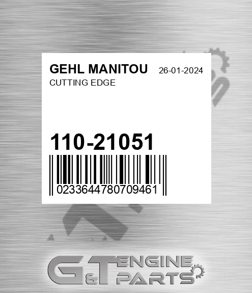 110-21051 Cutting Edge