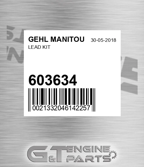 603634 Lead Kit for GEHL MANITOU