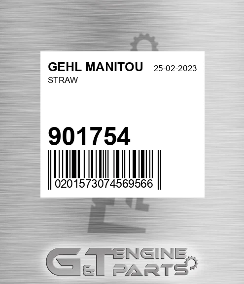 901754 Straw for GEHL MANITOU