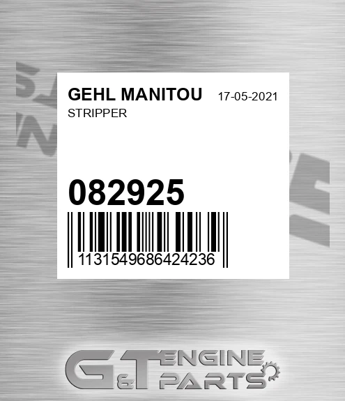 082925 Stripper for GEHL MANITOU