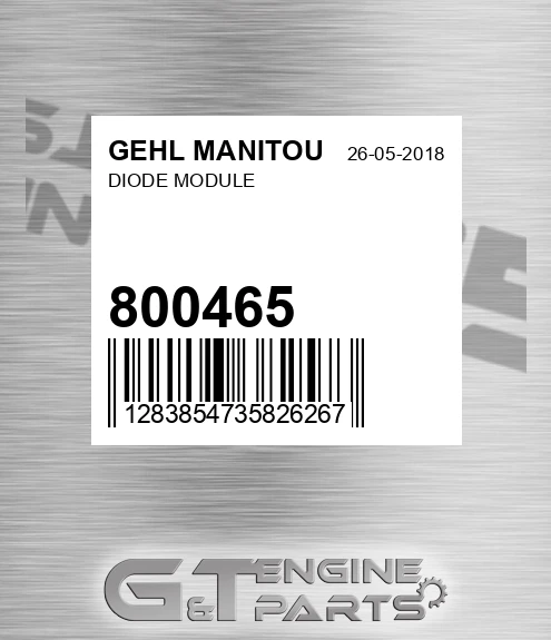 800465 Diode Module for GEHL MANITOU