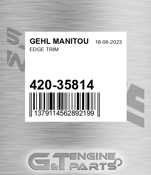 420-35814 Edge Trim for GEHL MANITOU