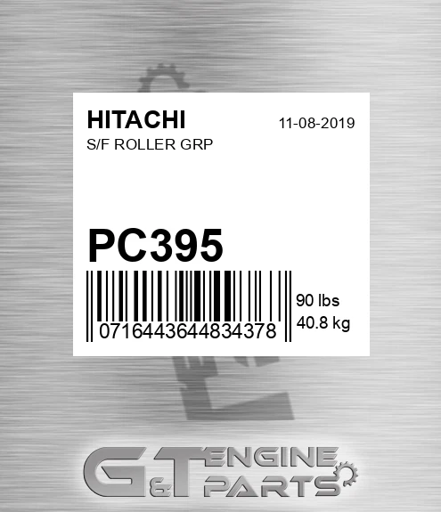 PC395 HITACHI S/f Roller Grp