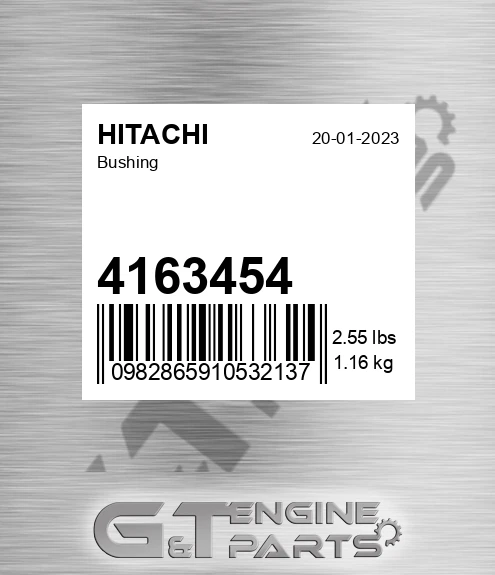4163454 Bushing for HITACHI