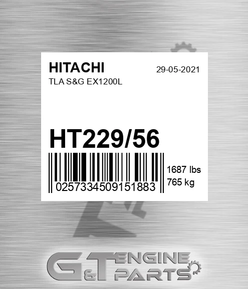 HT229/56 Tla S&g Ex1200l