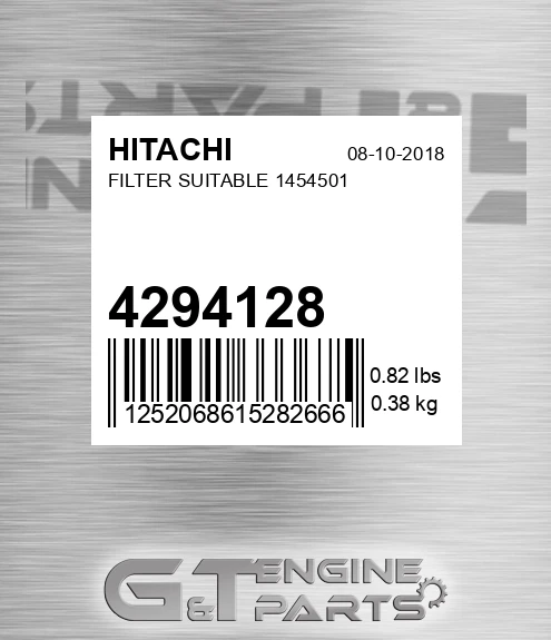 4294128 HITACHI Filter Suitable 1454501