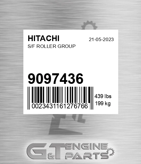 9097436 S/f Roller Group for HITACHI