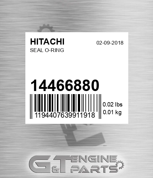 14466880 Seal O-ring