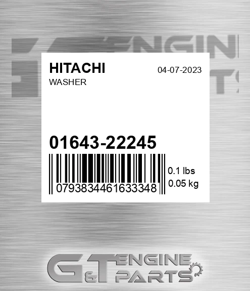 01643-22245 Washer