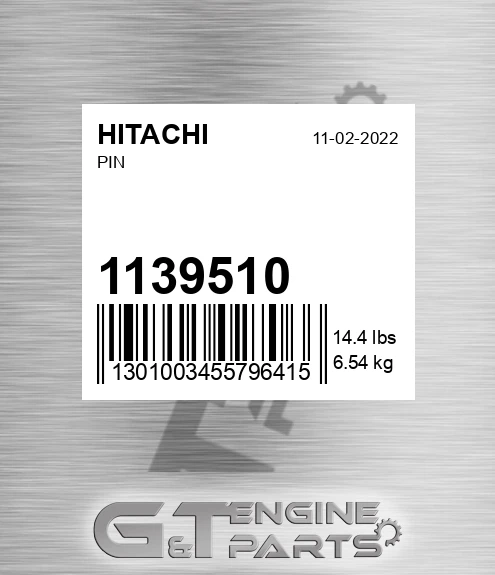 1139510 HITACHI Pin