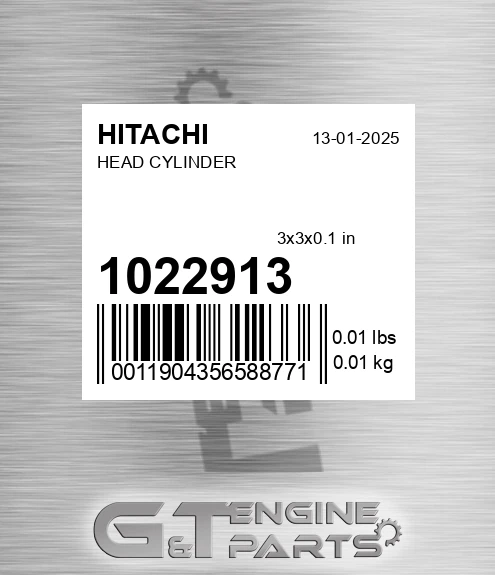 1022913 HITACHI Head Cylinder