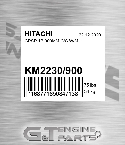KM2230/900 Grsr 1b 900mm C/c W/mh
