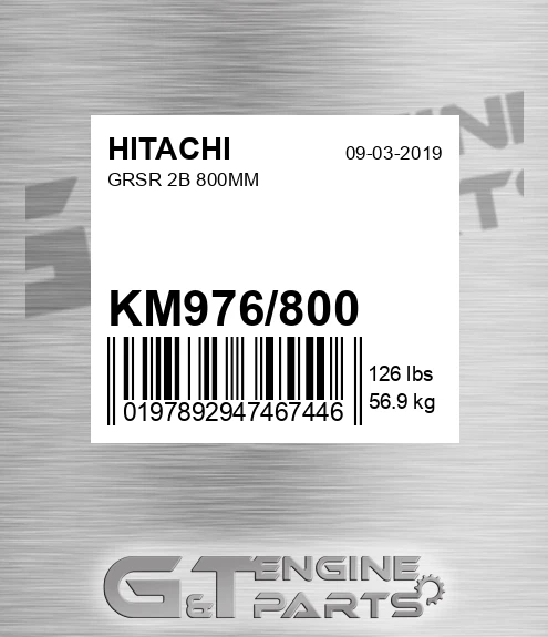KM976/800 Grsr 2b 800mm