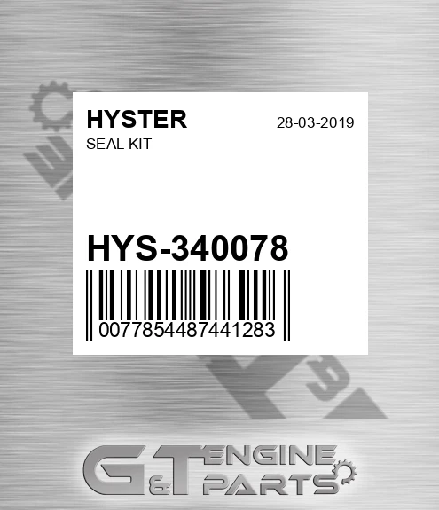 HYS-340078 Seal Kit