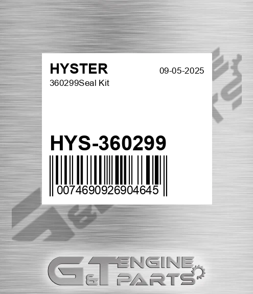 HYS-360299 360299seal Kit