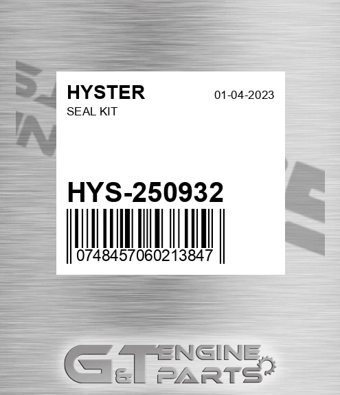 HYS-250932 Seal Kit